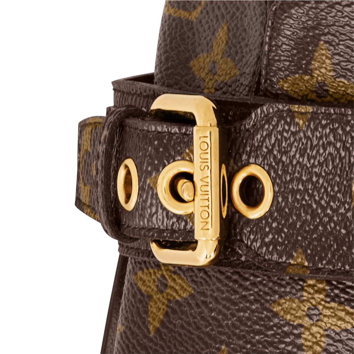 LV Cosy Flat Comfort Clog Dark Brown Monogram Cowhide